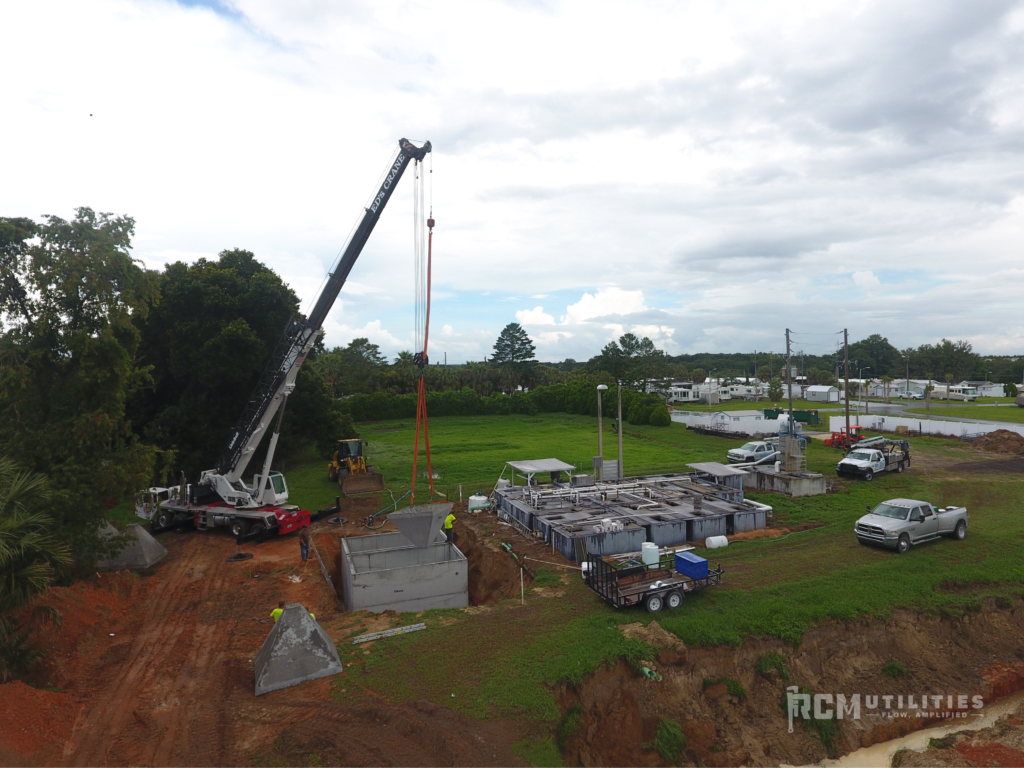 Waste water treatment plant